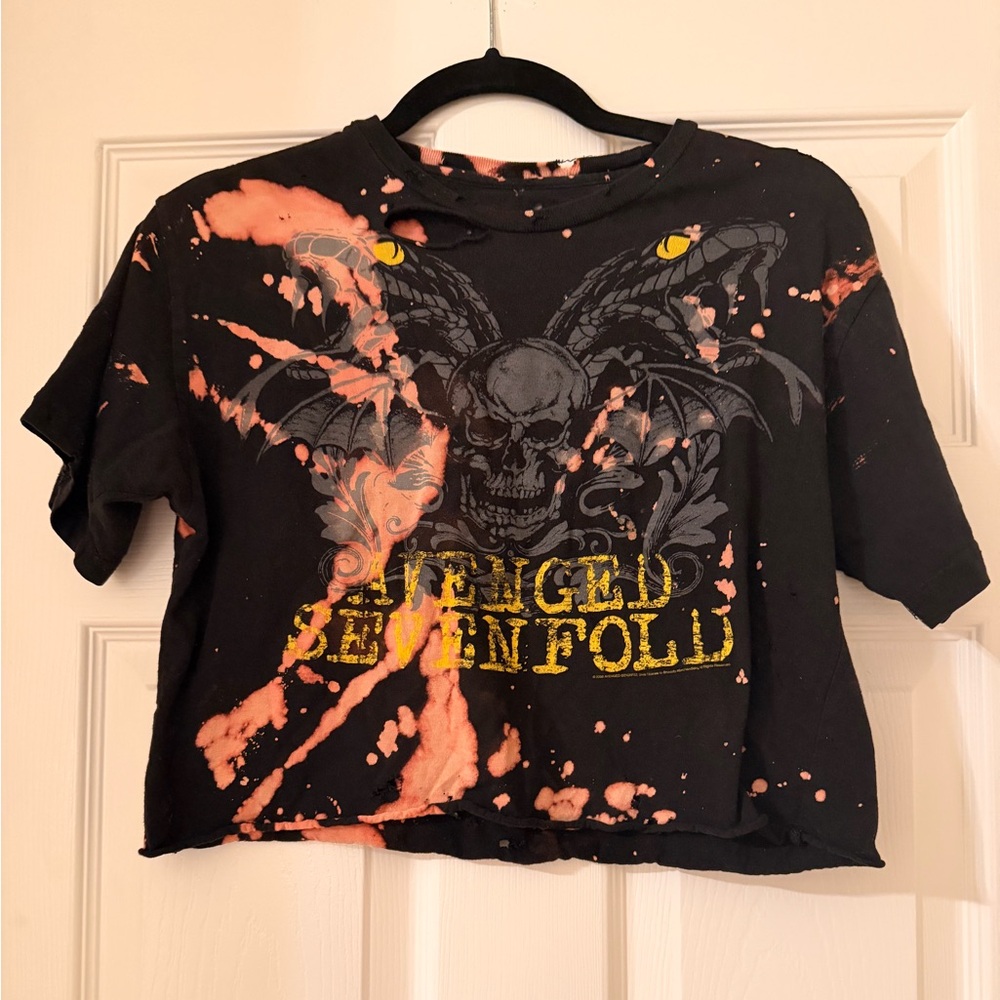VINTAGE AVENGED SEVENFOLD BAND TEE
